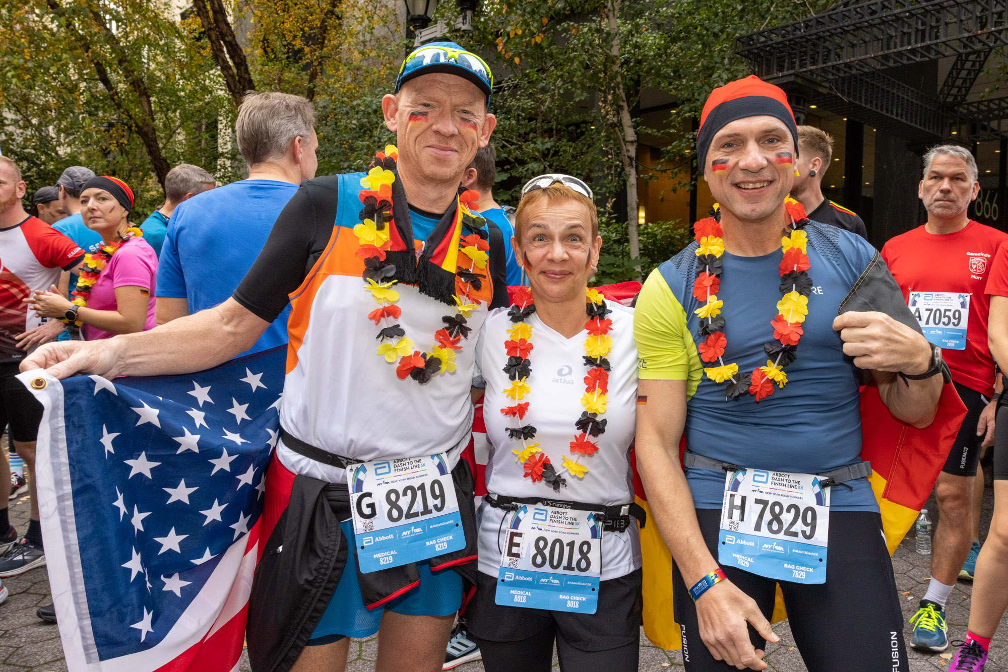 Perfektes Warmup für den TCS Marathon am Sonntag Die schönsten Bilder